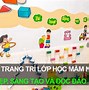 Hình Ảnh Trang Trí Lớp Mầm Non