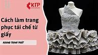 Váy Dạ Hội Bằng Giấy