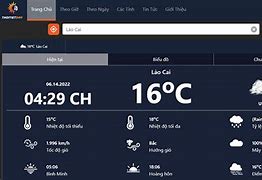 Xem Dự Báo Thời Tiết Lào Cai Ngày Mai